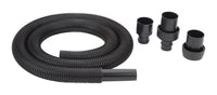 Shop-Vac Black Plastic Lock-On Wet/Dry Vac Hose 8 L ft. x 1-1/2 Dia. in.