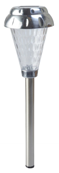 Moonrays 91486 Brushed Stainless Steel Belcaro Path Light