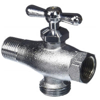 BK Products ProLine 1/2 in. MIP X 1/2 in. FIP Brass Washing Machine Valve