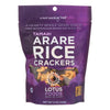 Lotus Foods Shoy Arare Rice Crackers - Case of 8 - 5 oz.