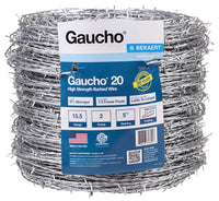 Barbed Wire, High-Strength, 15.5G, 2-Point, 1320-Ft. (Pack of 48)