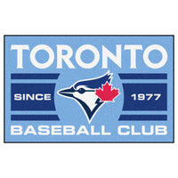 MLB - Toronto Blue Jays Light Blue Uniform Rug - 19in. x 30in.