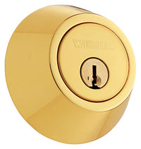 Weiser Polished Brass Metal Deadbolt