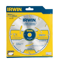 Irwin  Marathon  7-1/4 in. Dia. x 5/8 in.  Steel  Circular Saw Blade  120 teeth 1 pk