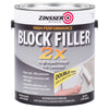 Rust-Oleum Acrylic 2X Primer White Water Based Block Filler 1 gal. (Pack of 2).