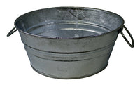 Flat Steel Tub, 1.5-Gal.