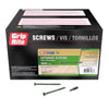 Grip-Rite PrimeGuard Plus No. 9 wire X 3 in. L Star Flat Head Deck Screws 2000 pk