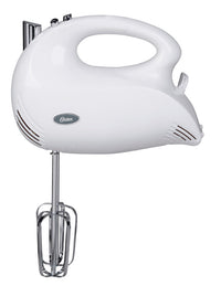 Oster  White  5 speed Hand  Mixer