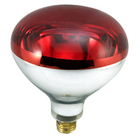 Heat Lamp, Flood Beam, Dimmable, R40, Red, 250-Watts