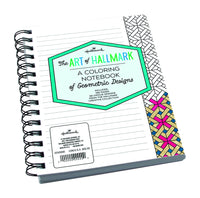 Hallmark  Geometric  Notebook  Paper  1 pk (Pack of 4)