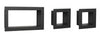 Knape & Vogt 18 in. H X 10 in. W X 4.5 in. D Black Wood Shelf Kit