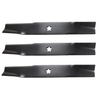 Husqvarna 48 in.   Mulching Mower Blade Set For Riding Mowers 3 pk