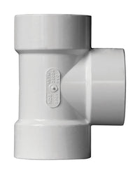 NDS Schedule 35 3 in. Hub each X 3 in. D Hub PVC Straight Tee