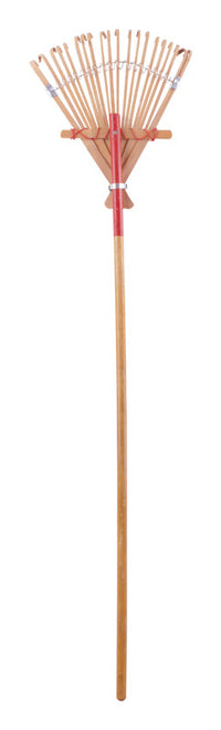 Bond 41 in.   L X 10 in.   W Bamboo Shrub Rake Wood Handle