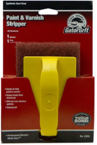 Gator 9 in. L X 3.875 in. W 320 Grit Coarse Stripping Pad