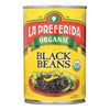 La Preferida Organic Black Beans - Case of 12 - 15 oz