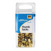 Work Essentials S7071752 Gold Thumb Tacks