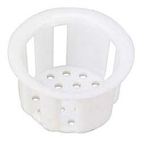 Faucet Queen 10506 1" White Plastic Strainer Cup (Pack of 3)