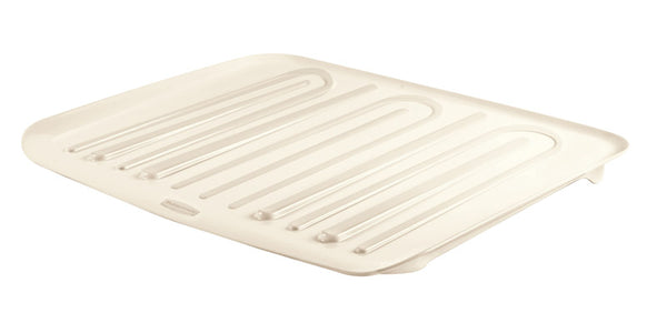 Rubbermaid 18 in. L X 14.8 in. W X 1.3 in. H White Plastic Dish