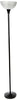 Torchiere Floor Lamp, Black, 71-In.