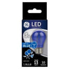 GE A15 E26 (Medium) LED Bulb Blue 40 Watt Equivalence 1 pk