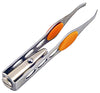 UST Brands Gray/Orange Trail Tweezers 3.75 in. H x 0.5 in. W x 0.5 in. L 1 pk