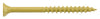 Wood & Deck Screws, Star Drive, Tan, #8 x 1.25-In., 75-Pk.