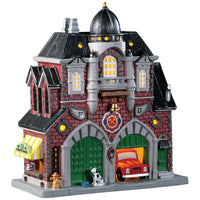 Lemax  Multicolored  Caddington Fire Brigade  Christmas Village