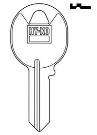 Hy-Ko Traditional Key Automotive Key Blank Single sided For For Master Lock (Pack of 10)