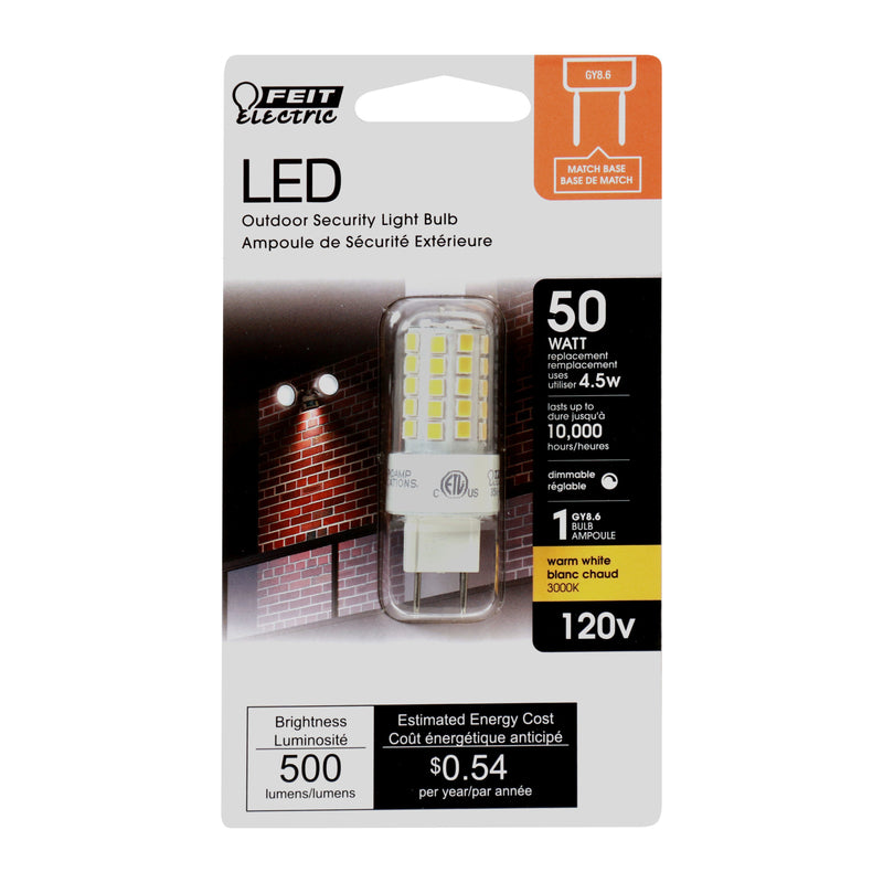 Ampoules LED G9, 5 W (équivalent halogène LED 50 W) Blanc chaud