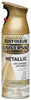 Universal Paint & Primer Metallic Spray Paint,  Pure Gold, 12-oz.