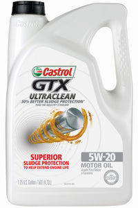 GTX Motor Oil, 5W20, 5 Qts.