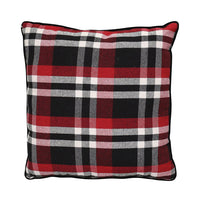 Dyno  Plaid  Christmas Pillow  Assorted  Polyester  1 pk (Pack of 4)