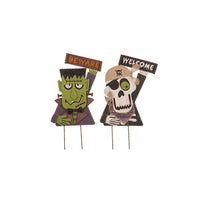 Celebrations  Frankenstein/Pirate Stake  Yard Dcor (Pack of 4)