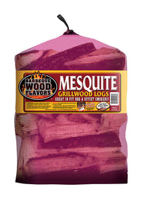 Barbeque Wood Flavors  Mesquite  Cooking Logs  1 cu. ft.