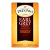 Twining's Tea Earl Grey Tea - Black Tea - Case of 6 - 20 Bags