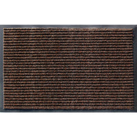 Apache Mills 1.5 ft. L X 2.25 ft. W Brown Indoor and Outdoor Coco/Vinyl Door Mat