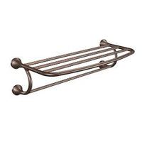 OIL RUBBED BRONZE TOWEL SHELF