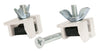 Ultra Hardware White Metal Window Lock 1 in. H 2 pk