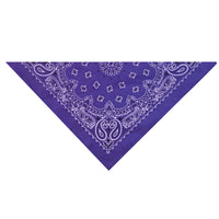 TOP PERFORMANCE Dark Purple Paisley Bandana