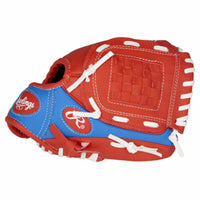 Rawlings Player Series Red Vinyl Right-handed Baseball Glove 9 in. 1 pk