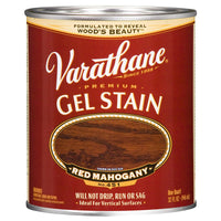 Varathane Transparent Red Mahogany Oil-Based Linseed Oil Modified Alkyd Gel Stain 1 qt (Pack of 2)