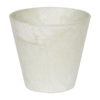 Novelty Artstone 10 in. H X 10.55 in. W X 10.55 in. D X 10.55 in. D Resin/Stone Powder Cali Planter