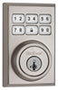 Kwikset SmartKey Satin Nickel Metal Electronic Deadbolt