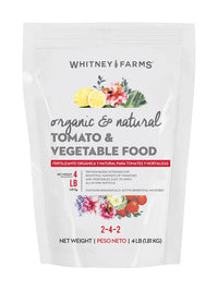 Whitney Farms Tomato & Vegetable Granules Organic Plant Food 4 lb.