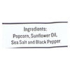 Skinnypop Popcorn Skinny Pop - Sea Salt and Black Pepper - Case of 12 - 4.4 oz.