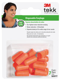 3M 92077-80025L Disposable Earplugs