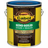 Cabot Semi-Solid Tintable 17437 Cordovan Brown Oil-Based Natural Oil/Waterborne Hybrid Deck and Siding Stain (Pack of 4)