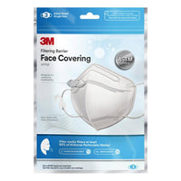 3M Filtering Barrier Face Cover AFFM-3-DC White 3 pk