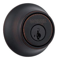 Weiser Venetian Bronze Metal Deadbolt